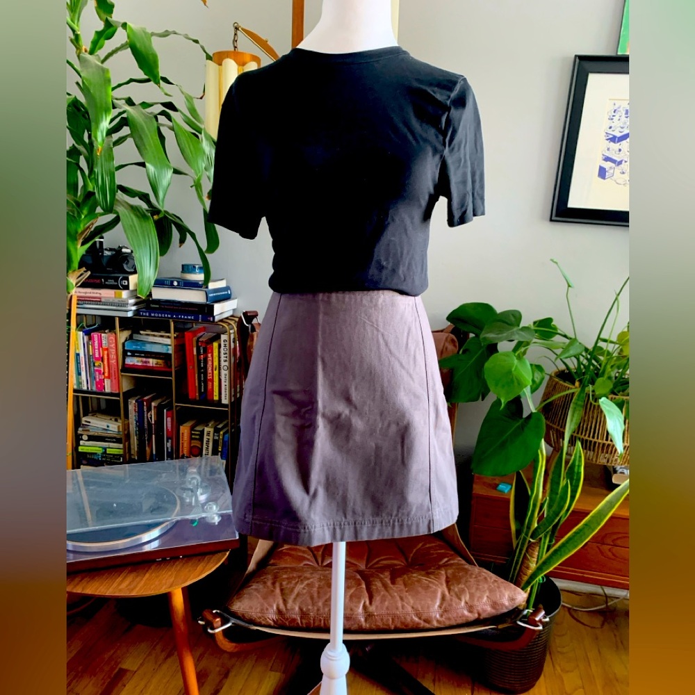 Melrose and Market Charcoal Gray Skirt